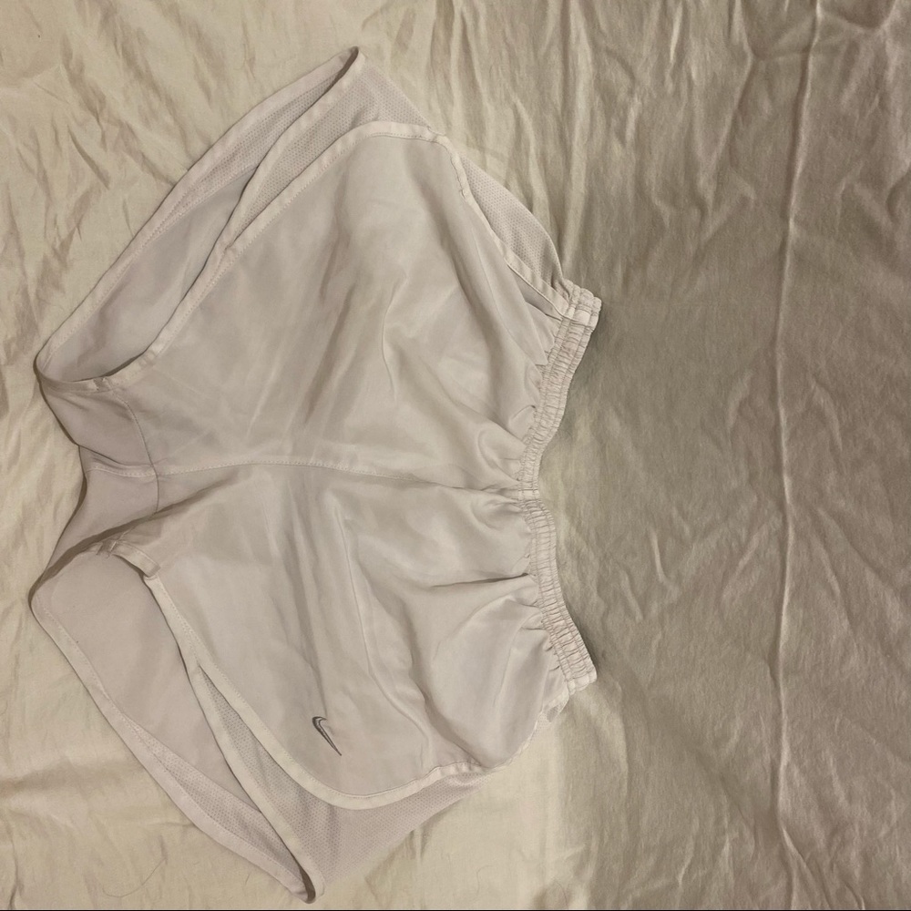 White Nike womens shorts